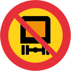 C9, Förbud mot trafik med fordon lastat med farligt gods